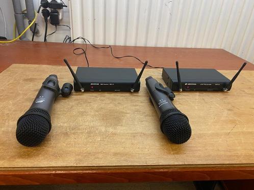 Draadloze microfoonsset JBSystems WS-10, Muziek en Instrumenten, Microfoons, Zo goed als nieuw, Zangmicrofoon, Draadloos, Ophalen