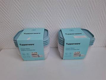 T023 Koel- en vriezer bakjes, 4 x 450 ml, Tupperware beschikbaar voor biedingen
