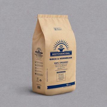 Bestcharcoal houtskool Birch & Hornbeam - 10 kilo beschikbaar voor biedingen