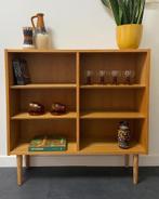 Vintage Deense boekenkast van Hundevad, Ophalen, Met plank(en), Gebruikt, 100 tot 150 cm