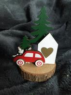 Houten kerst figuur, Ophalen of Verzenden, Gebruikt