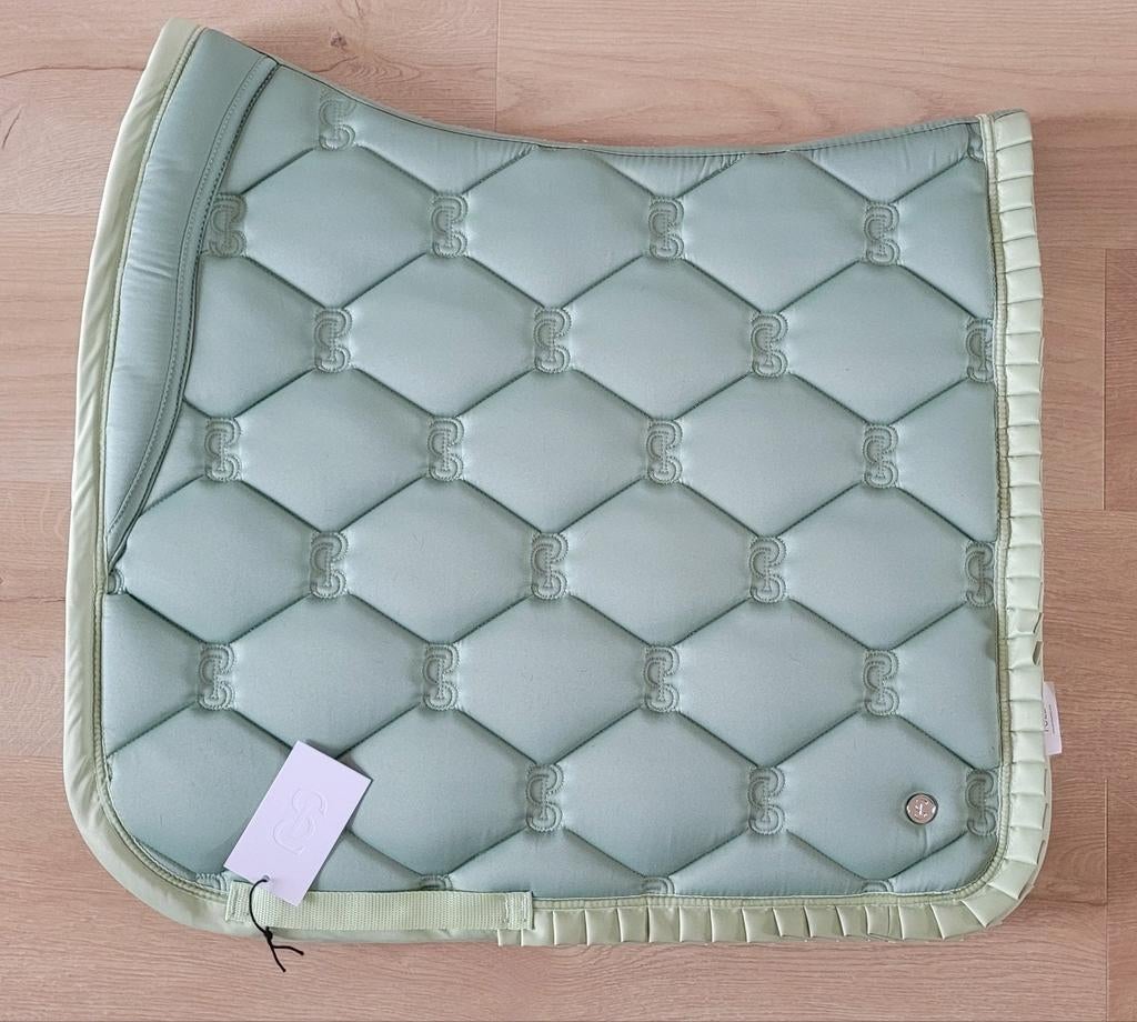 PS of Sweden dressuur dekje groen ruffle, Dieren en Toebehoren, Ophalen of Verzenden, Nieuw, Dekje