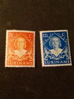 @@ Suriname 276-277 postfris, ongebruikt  @@, Ophalen of Verzenden, Postfris