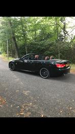 BMW 3-Serie (e90) 3.0 D 325 Cabrio AUT 2008 Zwart, Auto's, Te koop, Geïmporteerd, 4 stoelen, 750 kg