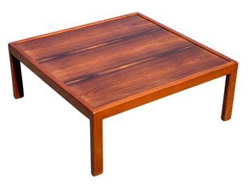 Vintage salontafel palissander coffee table 70's design beschikbaar voor biedingen