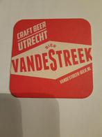 Bierviltje:VandeStreek -Utrecht,93mm, Verzamelen, Biermerken, Nieuw, Viltje(s), Overige merken, Ophalen of Verzenden