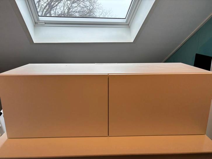 IKEA Besta kast met deuren en inlegplanken, Huis en Inrichting, Kasten | Dressoirs, Gebruikt, 50 tot 100 cm, 25 tot 50 cm, Met deur(en)