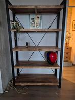 Boekenkast britt mangohout, Ophalen, 100 tot 150 cm, Zo goed als nieuw, 150 tot 200 cm