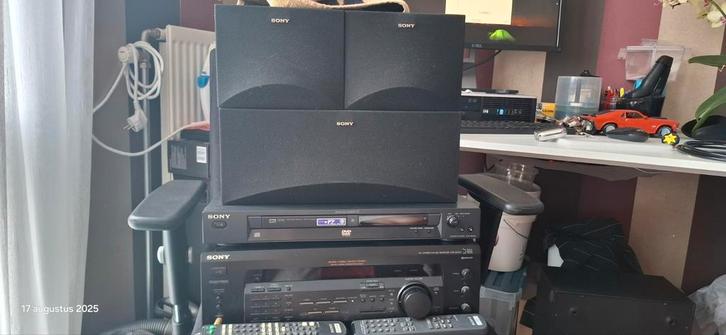 Sony Home Cinema Set - DVD Speler en Versterker, Audio, Tv en Foto, Home Cinema-sets, Gebruikt, Dvd-speler, Overige systemen, Minder dan 40 watt