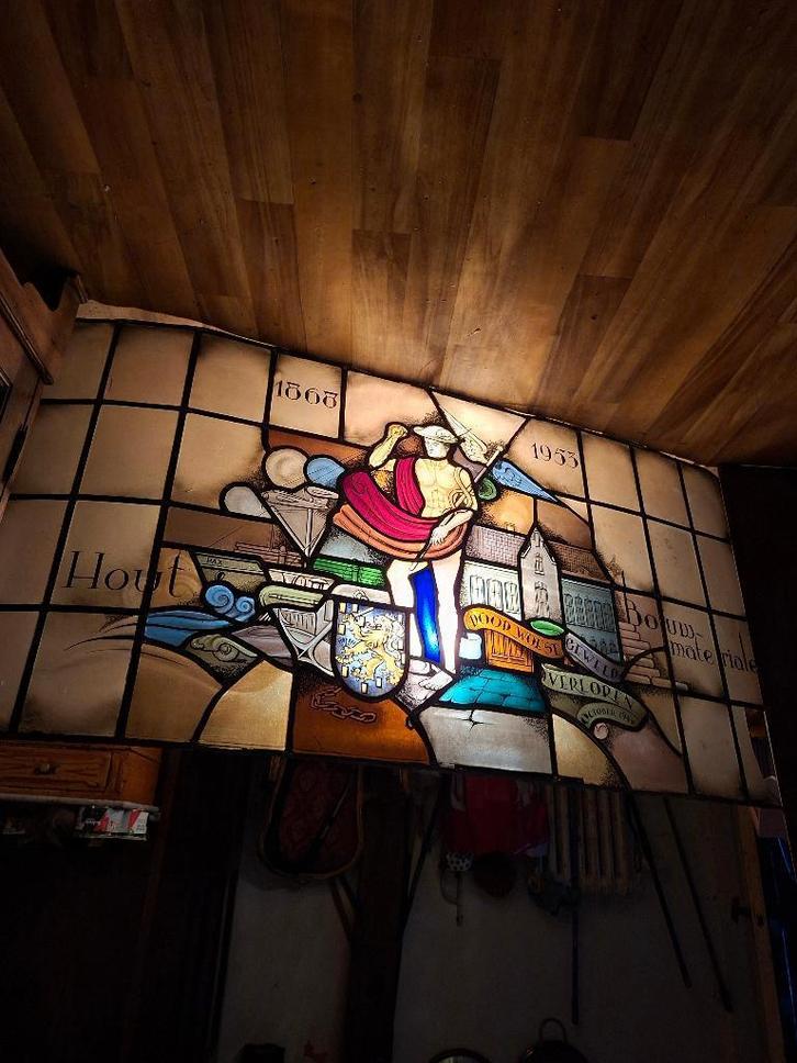 Glas in lood, Antiek en Kunst, Antiek | Glas en Kristal, Ophalen