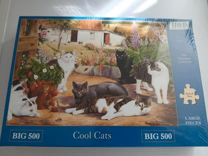1 NIEUWE HOP puzzel Big 500., Hobby en Vrije tijd, Denksport en Puzzels, Nieuw, Minder dan 500 stukjes, Ophalen of Verzenden