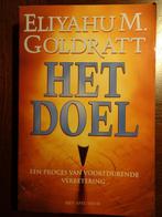 Projectmanagement HET DOEL, Boeken, Gelezen, Ophalen of Verzenden, Management, Eliyahu Goldratt
