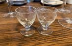Kristal digestiefglazen, borrelglaasjes, kristallen glas, Antiek en Kunst, Antiek | Glas en Kristal, Ophalen of Verzenden