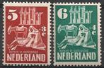 Kerken in oorlogstijd No. 557 en 558 XXX. ADV. no.50 M., Postzegels en Munten, Postzegels | Nederland, Verzenden, Na 1940, Postfris