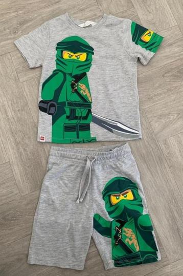 Lego Ninjago tweedelig pakje, maat 92 - 98! CADEAUTIP! beschikbaar voor biedingen