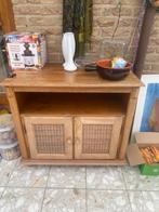 Lage rotan kast, Huis en Inrichting, Ophalen, Gebruikt, 25 tot 50 cm