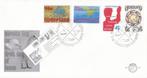Nederland FDC E151 – Gecombineerde uitgifte – NVPH 1094-1097, Postzegels en Munten, Postzegels | Eerstedagenveloppen, Verzenden