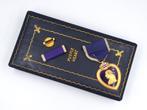 WO2 US Cased Numbered Purple Heart Medal "95373" (1941), Verzamelen, Ophalen of Verzenden, Landmacht, Amerika, Lintje, Medaille of Wings
