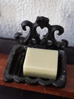 Gietijzeren zeeprekje houder voor amberblokje landelijk, Ophalen of Verzenden