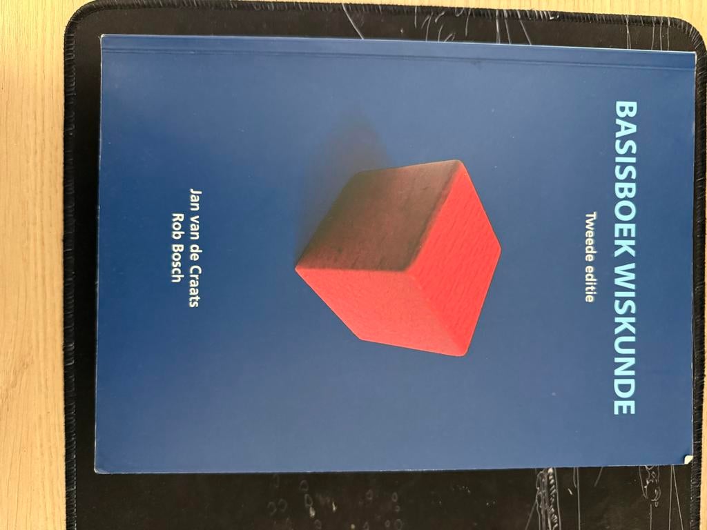 Basisboek Wiskunde - Tweede editie, Boeken, Studieboeken en Cursussen, Ophalen of Verzenden, Beta, Gelezen, HBO