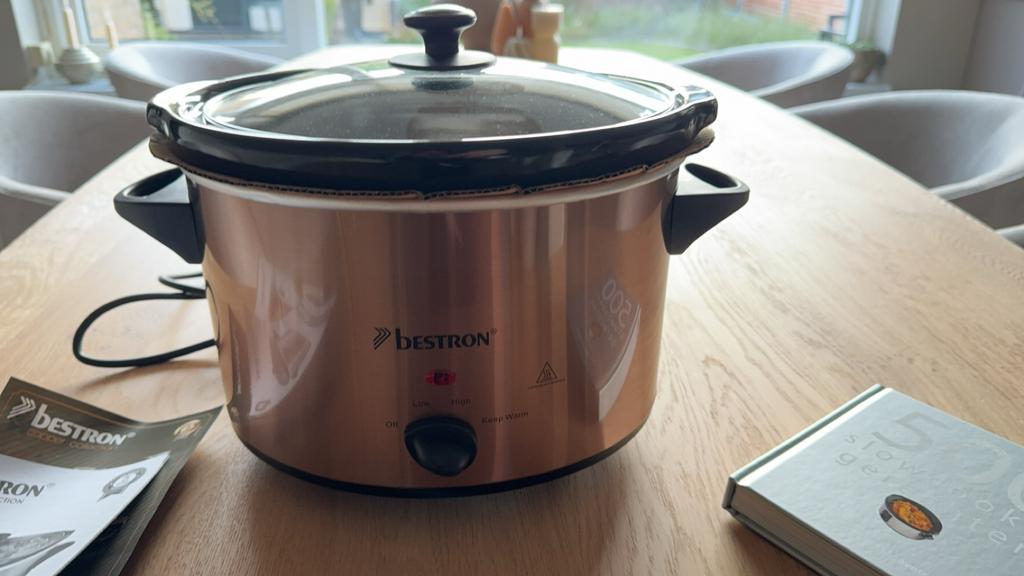 Bestron Slowcooker - NIEUW zonder doos, Witgoed en Apparatuur, Slowcookers, Ophalen of Verzenden, Nieuw