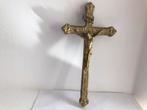Oud kruis verguld, Antiek en Kunst, Antiek | Religie, Ophalen of Verzenden