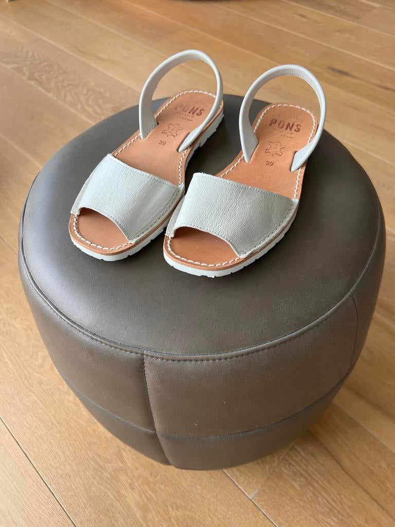 Zomer sandalen, zilver, maat 39, Ophalen, Overige kleuren, Nieuw, Sandalen of Muiltjes