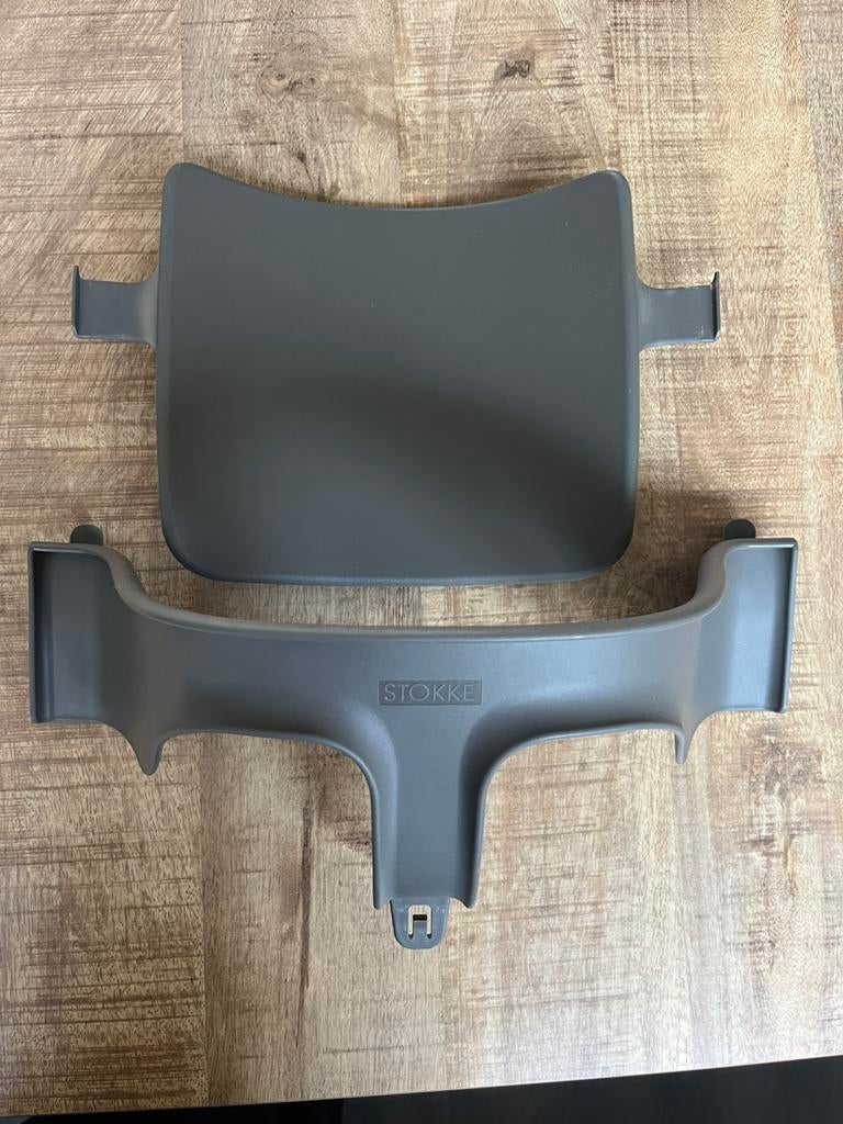 Stokke babyset hazy grey, Kinderen en Baby's, Kinderstoelen, Ophalen, Gebruikt, Meegroeistoel
