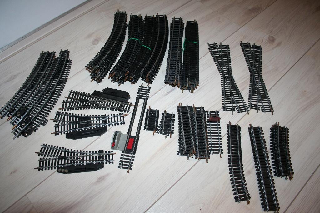 lima rails, Gebruikt, Gelijkstroom, Rails, Ophalen of Verzenden