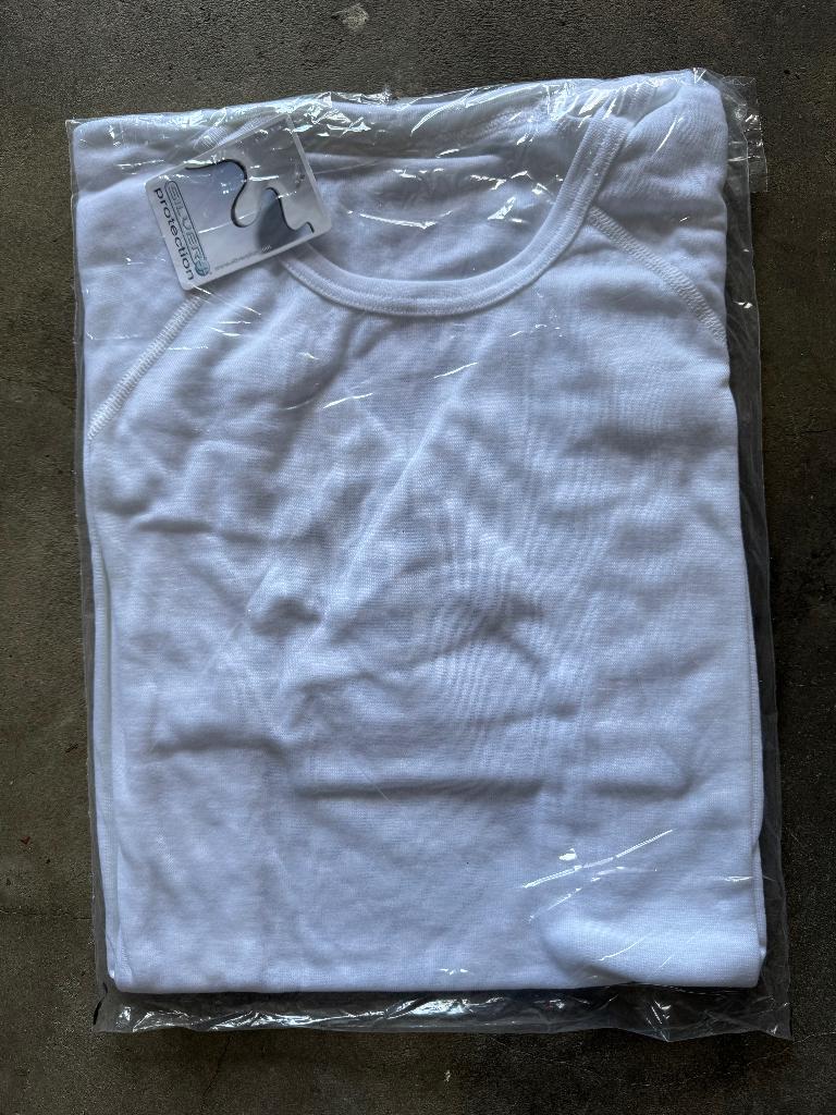 3x Nieuwe witte Marine shirt, vochtregulerend, Ophalen of Verzenden, Nieuw, Wit