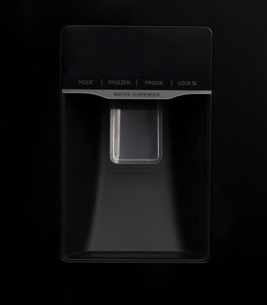 Exquisit koelkast KGC245-80-NF-W-040DB - zwart, Witgoed en Apparatuur, Koelkasten en IJskasten, Info@domest.nl, 200 liter of meer