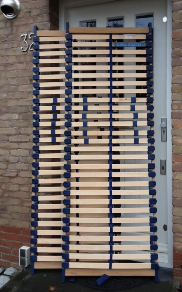 Bedbodem 70 luxer ikea lonset 140 breed totaal lattenbodems, Ophalen, Zo goed als nieuw, 180 cm of meer, Lattenbodem