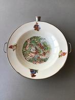 Antiek warm houdt bordje Sneeuwwitje, Antiek en Kunst, Ophalen of Verzenden