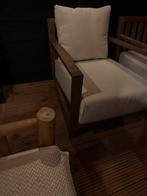 Luxe Teakhouten Tuinstoelen met Kussens, Ophalen of Verzenden, Gebruikt, Teakhout