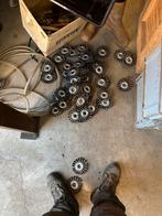 Borstel schijven - ca. 100 stuks, Ophalen, Gebruikt