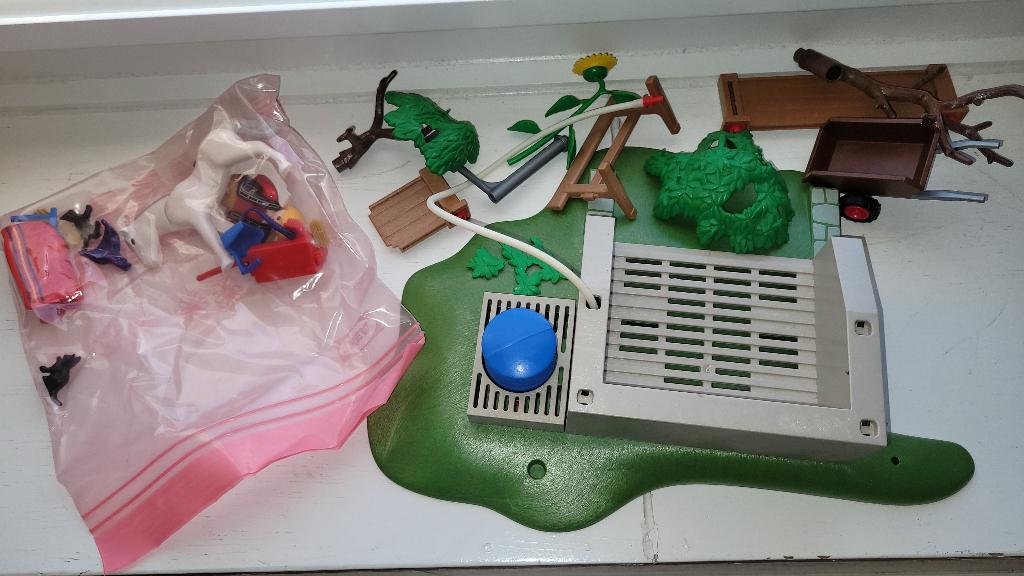 Playmobil Paardenwasplaats (4193), Kinderen en Baby's, Speelgoed | Playmobil, Ophalen of Verzenden, Zo goed als nieuw, Complete set