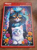 ALIPSON Puzzel - Cats - 1000 Stukjes, Ophalen of Verzenden, 500 t/m 1500 stukjes, Zo goed als nieuw, Legpuzzel