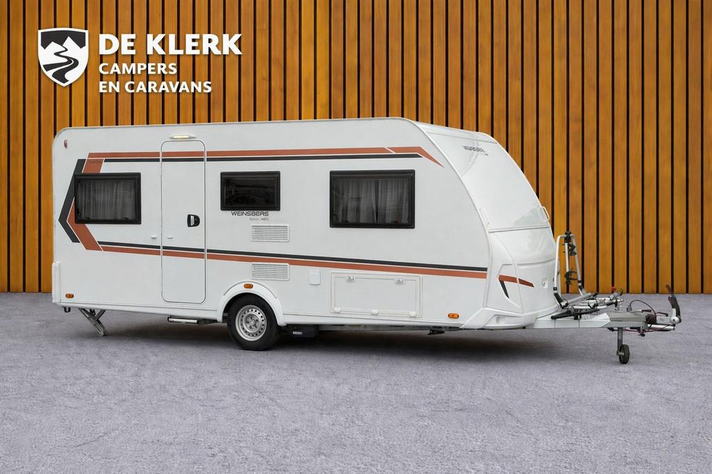 Weinsberg CaraOne 480 EU Edition HOT (bj 2021), Caravans en Kamperen, Overige merken, 7 tot 8 meter, Bedrijf, Info@deklerkcaravans.nl