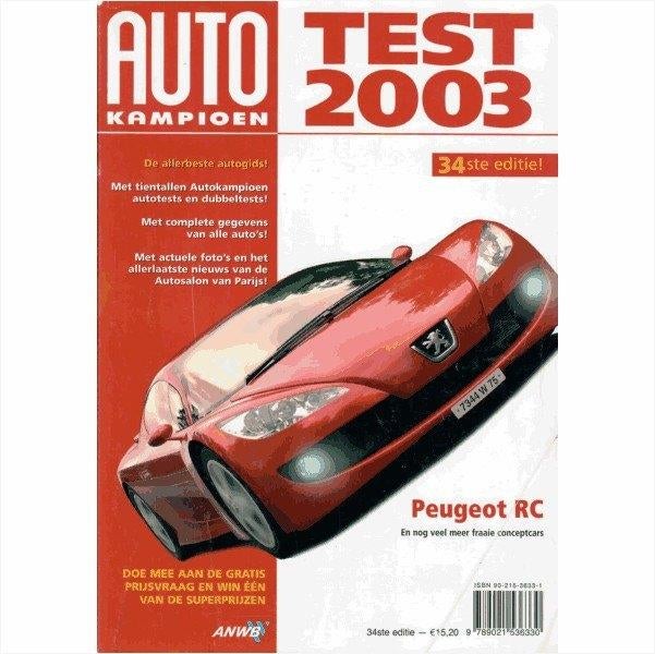 Autotest Jaarboek 2003 #1 Nederlands, Boeken, Auto's | Boeken, Ophalen of Verzenden, Gelezen, Algemeen