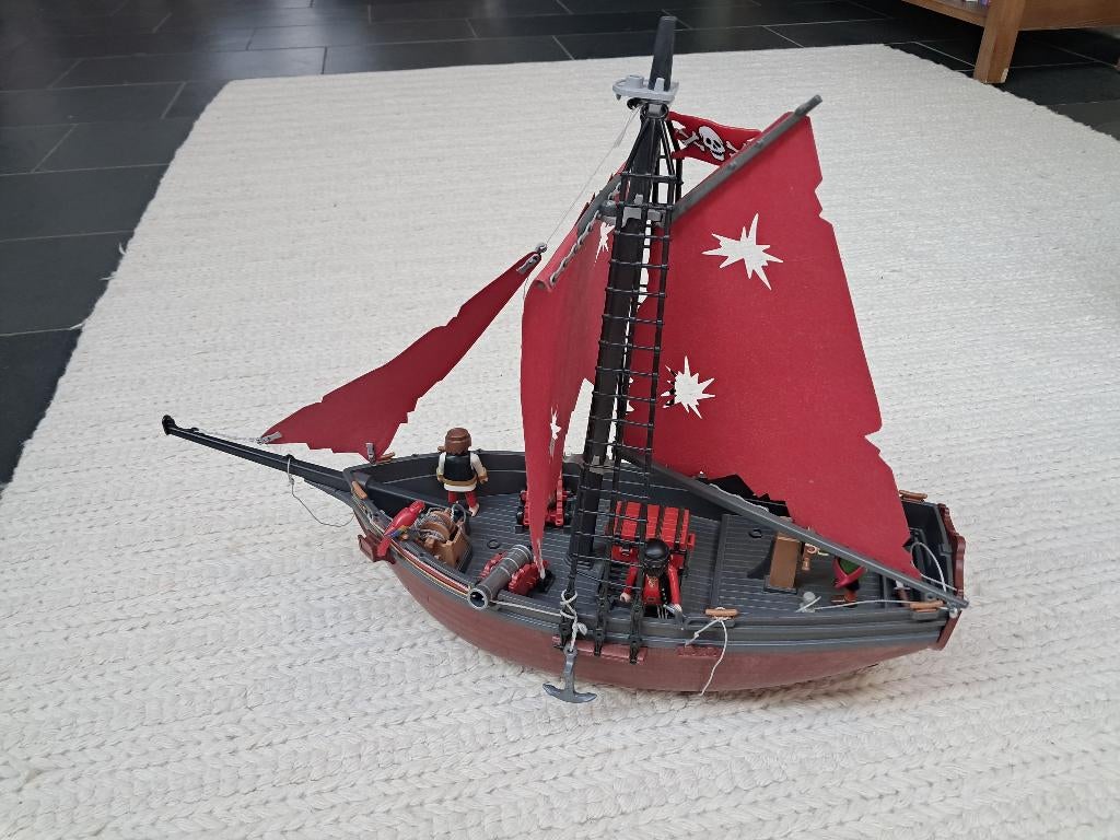 Playmobil piratenschip 3900, Ophalen of Verzenden, Gebruikt, Complete set