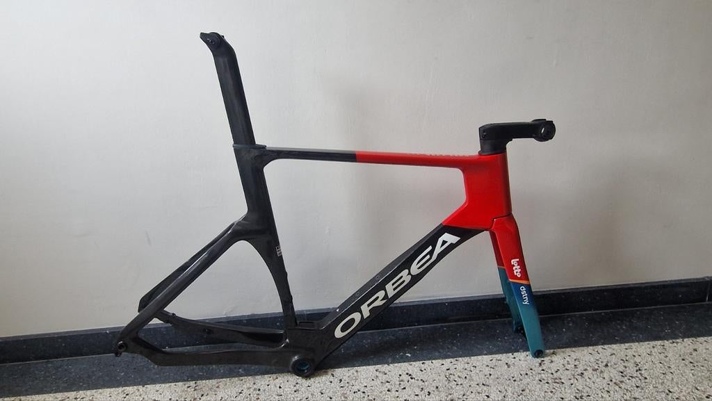 Orbea orca aero OMX team Lotto maat 55 frameset, Fietsen en Brommers, Fietsen | Racefietsen, Overige merken, Carbon, Ophalen of Verzenden