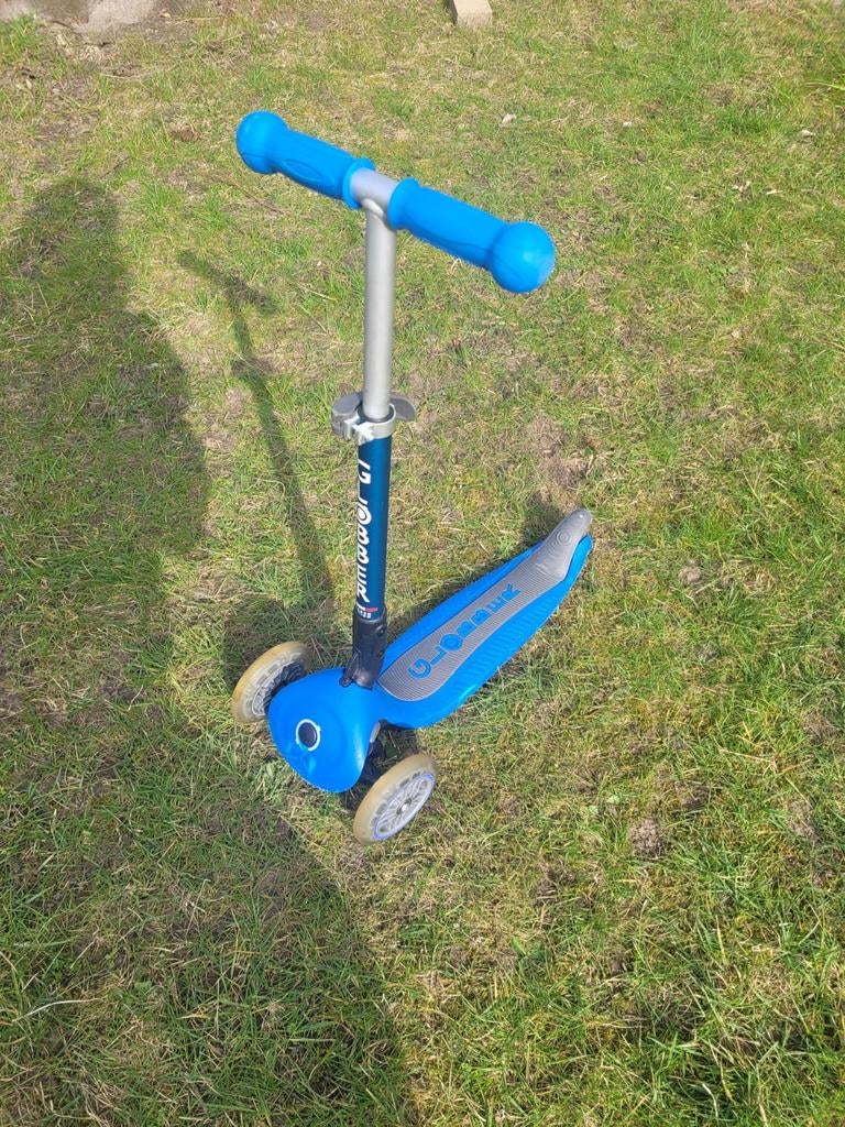 Globber Step met Lichtgevende Wielen inklapbaar - 3 Wielen, Fietsen en Brommers, Steps, Ophalen, Gebruikt, Gewone step, Globber