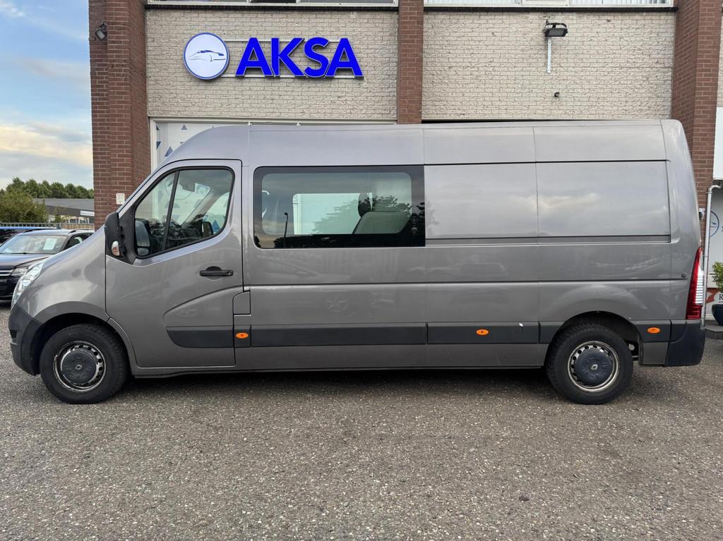 Renault Master bestel T35 2.3 dCi L3H2 Energy Dubbel Cabine, Auto's, Bestelauto's, Voorwielaandrijving, Euro 6, 4 cilinders, Elektrische ramen