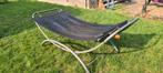 2 persoons hangmat met ijzeren buisframe, Tuin en Terras, Hangmatten, Ophalen, Gebruikt, Meerpersoons, Inklapbaar