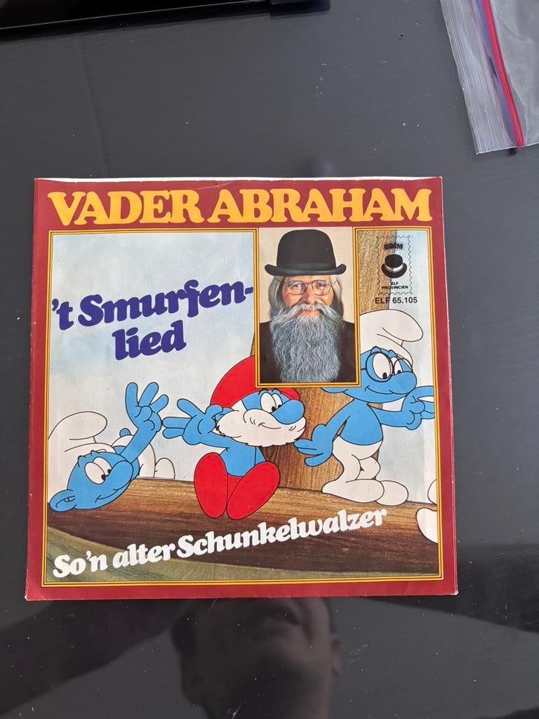 Vader Abraham.t Smurfenlied, Cd's en Dvd's, Vinyl Singles, Ophalen of Verzenden, Zo goed als nieuw, 7 inch, Single