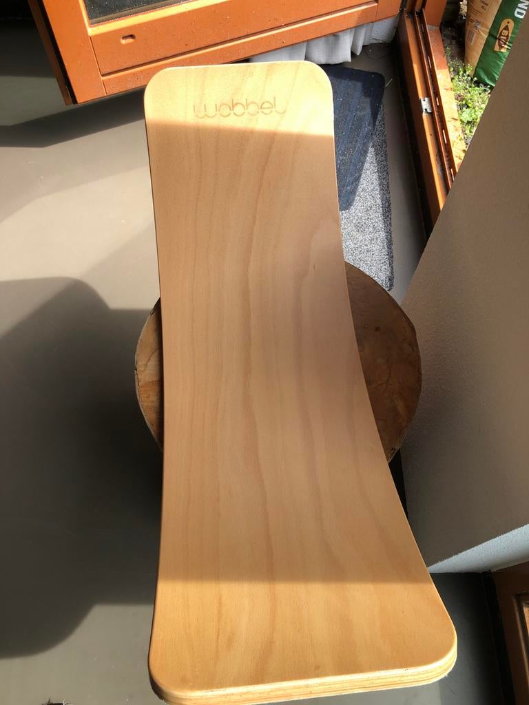 Wobbel Board voor kinderen (kleine maat) lichtgroen vilt, Kinderen en Baby's, Speelgoed | Overig, Ophalen, Gebruikt, Jongen of Meisje