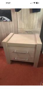 Nachtkastjes 2 stuks mdf spaanplaat, Ophalen, Zo goed als nieuw, Minder dan 45 cm, Minder dan 55 cm