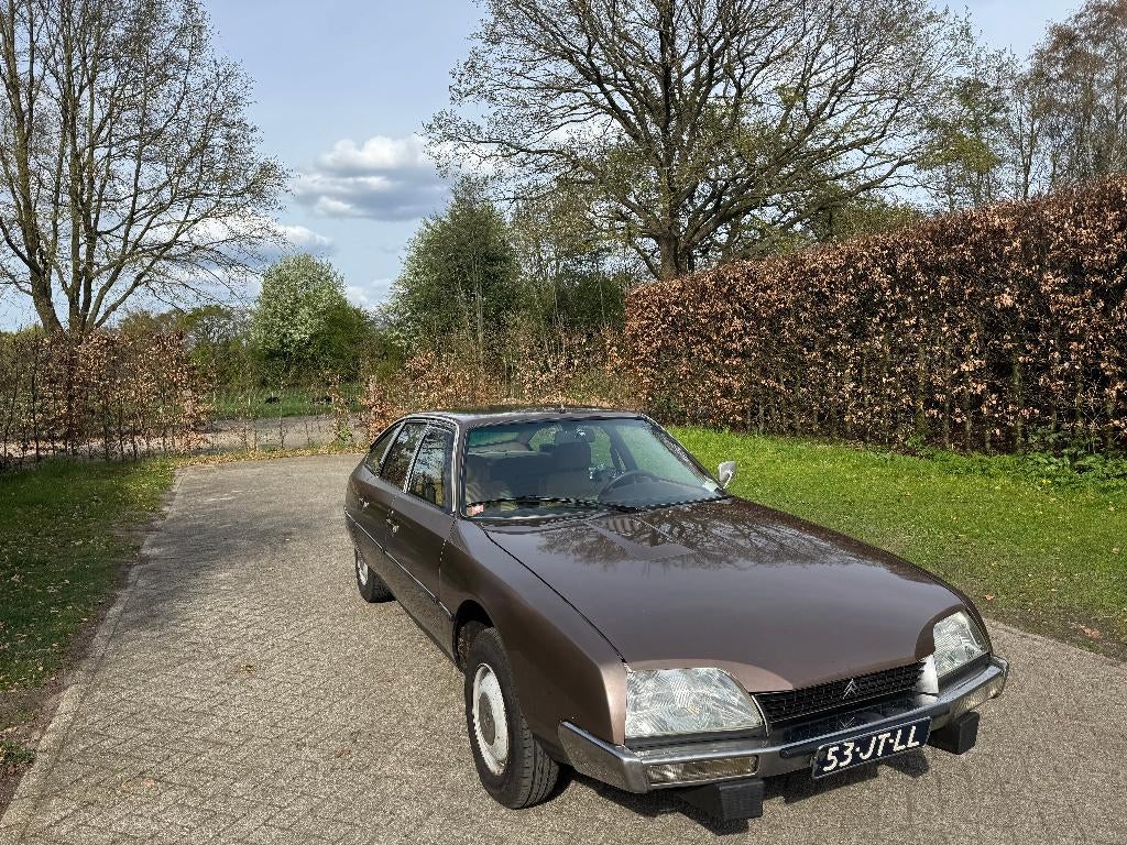 Citroën CX 2000 (1978) – eerste serie – RVS bumpers, Voorwielaandrijving, Stof, Beige, 4 cilinders