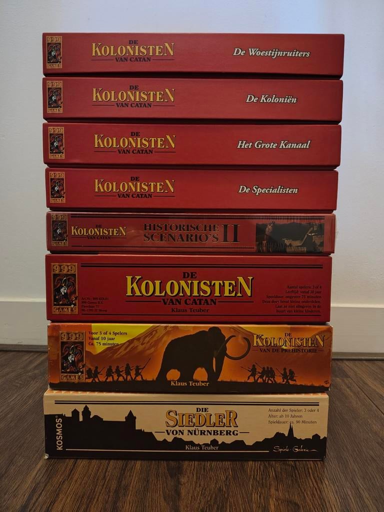 Kolonisten van Catan spellen, Boeken, Avontuur en Actie, Nieuw, Ophalen of Verzenden