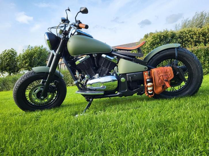 Kawasaki VN800 Bobber – Unieke Custom, Zeer Nette Staat, Motoren, Motoren | Kawasaki, Particulier, Chopper, meer dan 35 kW, 4 cilinders